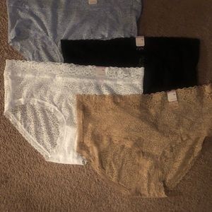 4 pair of hipster panties size XL , NEW